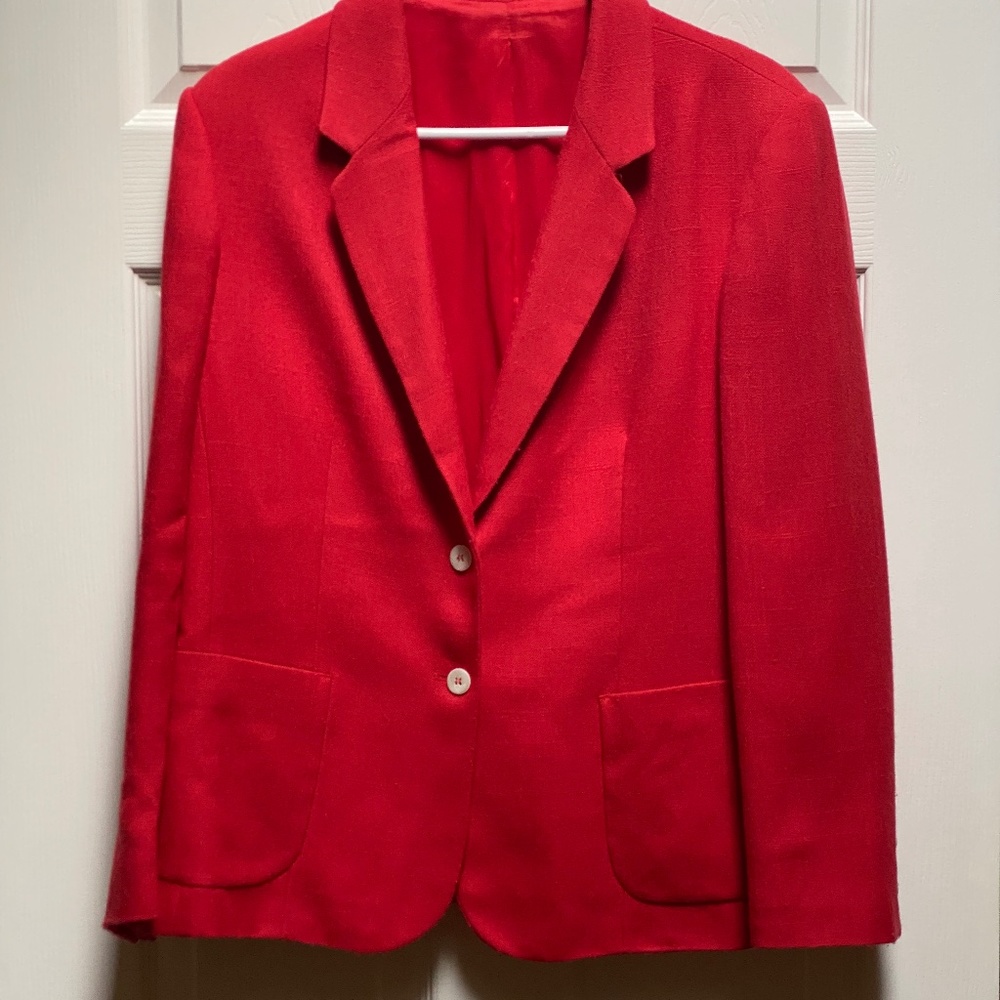 Collectable Red Blazer